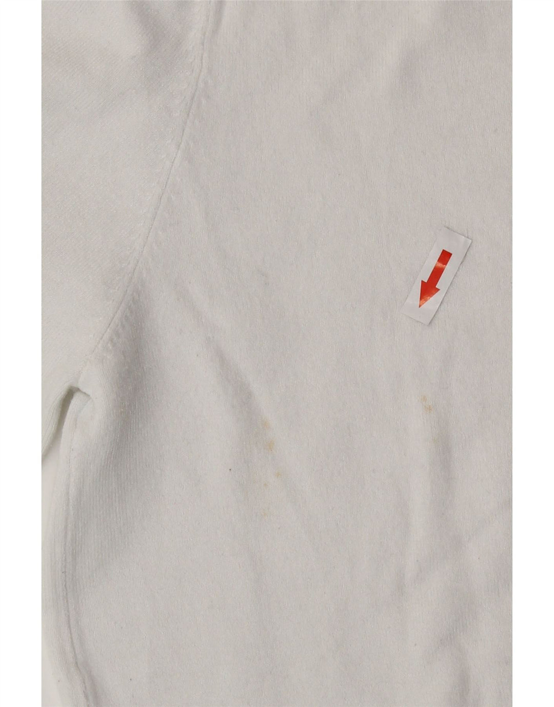 Zara Womens Crop T-Shirt Top UK 14 Large White Viscose
