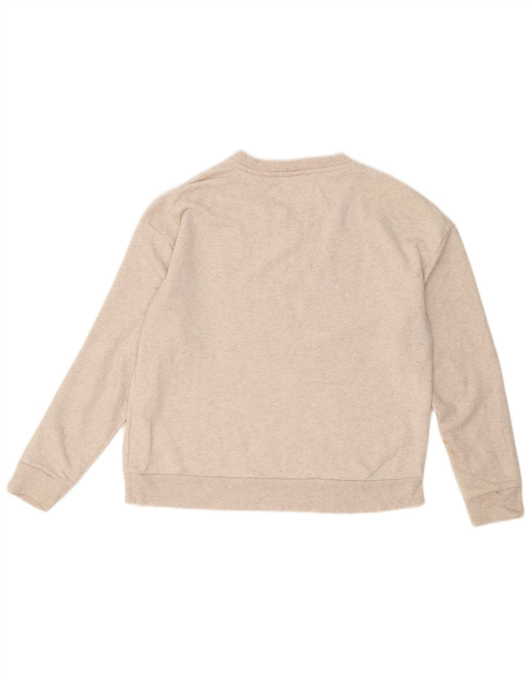 Marks & Spencer Dame Sweatshirt Jumper UK 16 Large Off White Floral