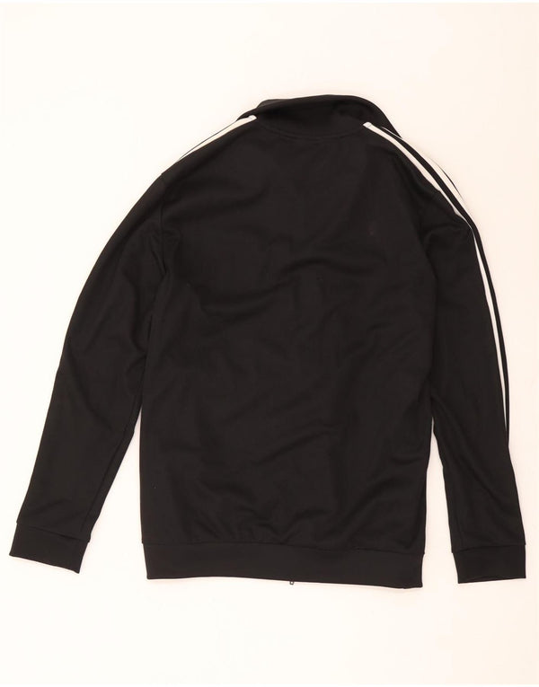 Adidas træningsdragt topjakke til kvinder UK 16 Stor sort polyester