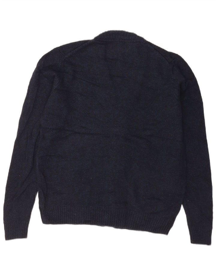 Marks & Spencer Herre Cardigan Sweater Small Navy Blue