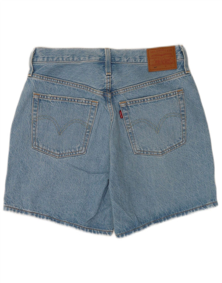 Levi's Womens 501 denimshorts W28 Medium Blue Bomuld