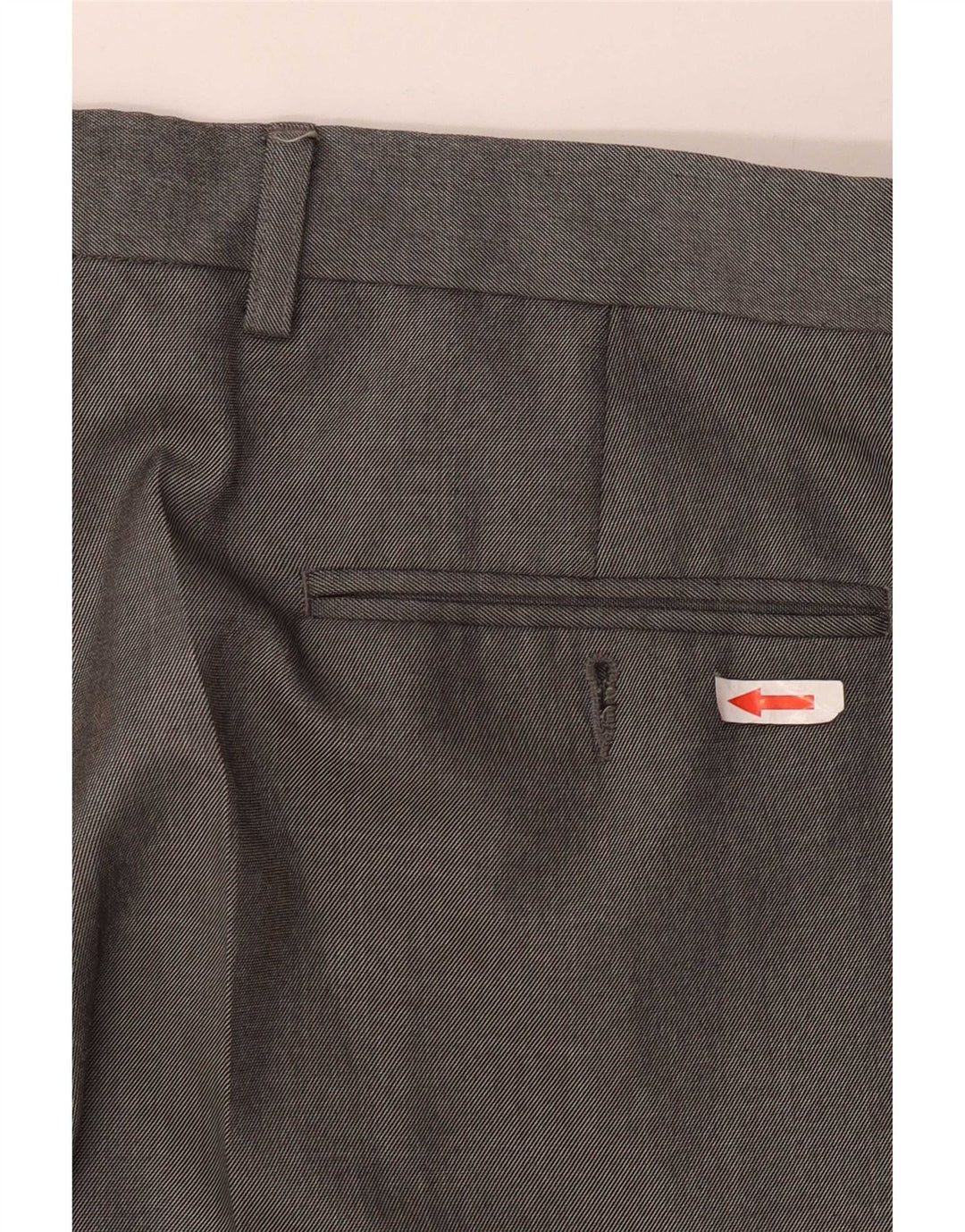 Marks & Spencer Herre Pegged Suit Bukser W36 L31 Grå Polyester