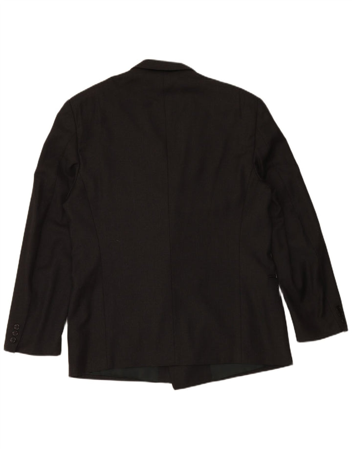 GAIN GIACOMO SOLERI Mens Double Breasted Blazer Jacket IT 52 XL Grey