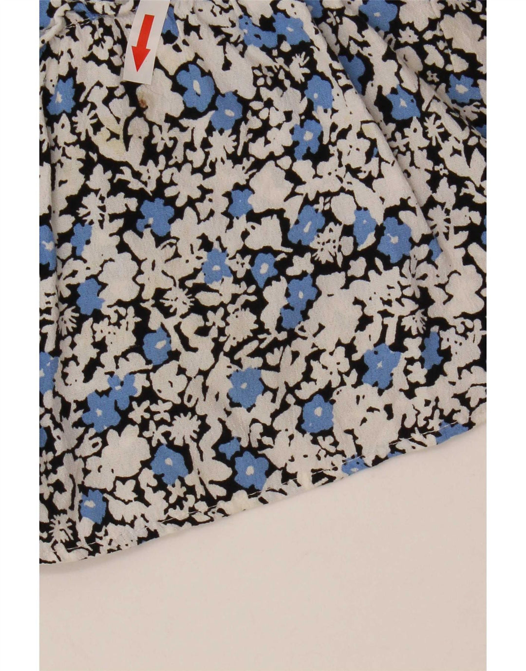 Zara Womens Hot Pants Small W26 Multicolored Floral Viscose