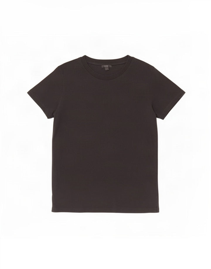 Cos Herre T-Shirt Top Medium Sort Bomuld