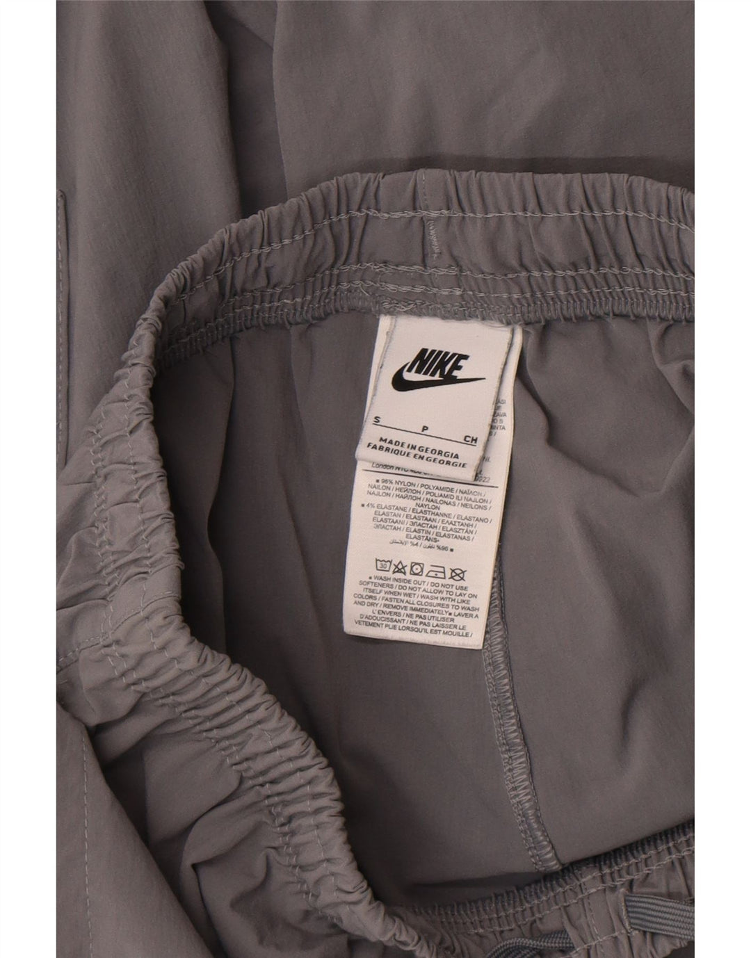 Nike Herre Cargo Træningsdragt Bukser Joggers Små Grå Nylon