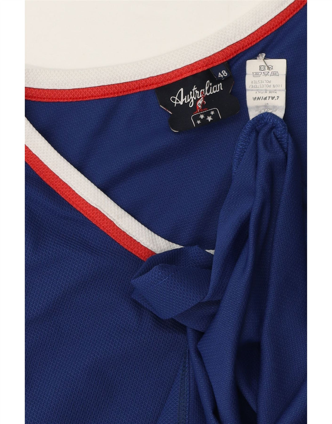 AUSTRALIAN L'ALPINA Herrevest Top IT 48 Medium Blue Polyester