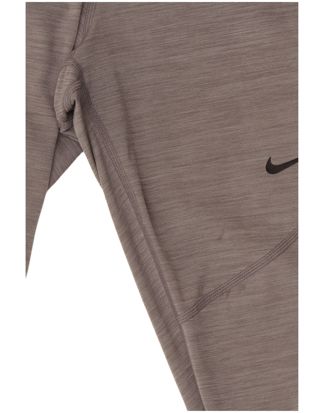 Nike Dame Dri Fit Grafiske Leggings UK 14 Medium Grey Colourblock