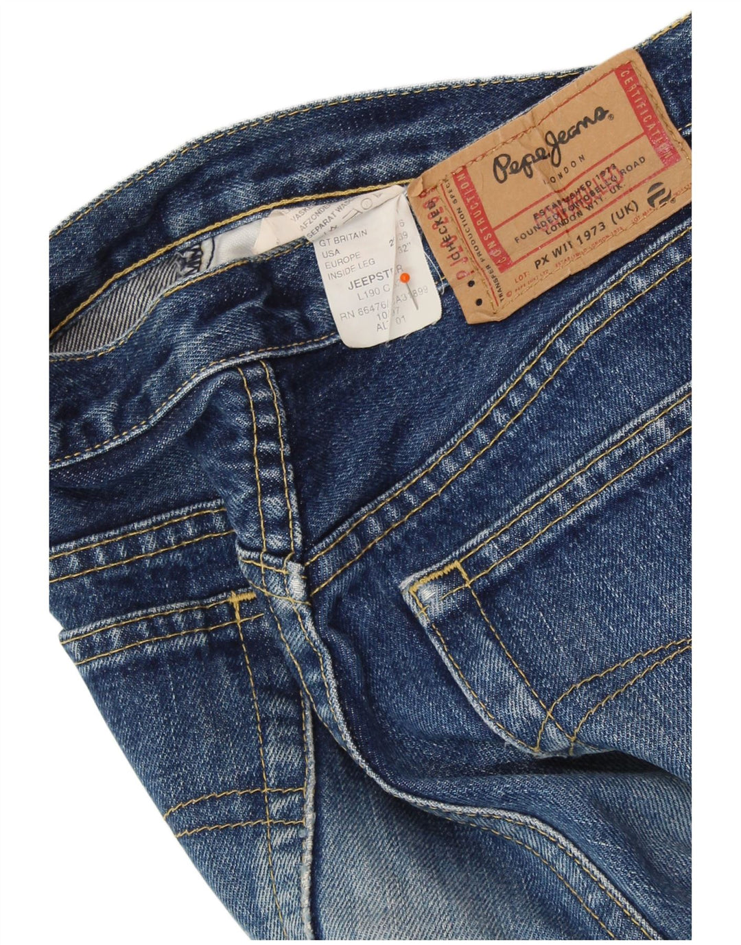 PEPE JEANS Herre Jeepster Bootcut Jeans W29 L32 Blå