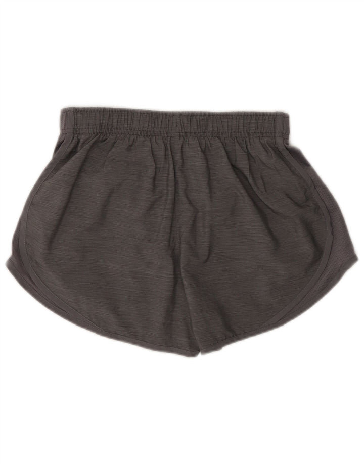 Nike Sportsshorts til kvinder UK 8 Small Grå Flecked Polyester