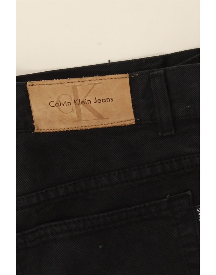 Calvin Klein Straight Jeans til mænd W32 L30 Sort