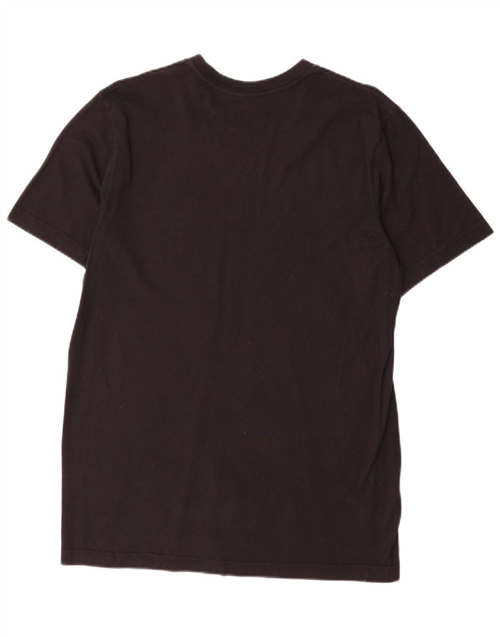 NIKE Regular Fit T-shirt top mellem sort bomuld