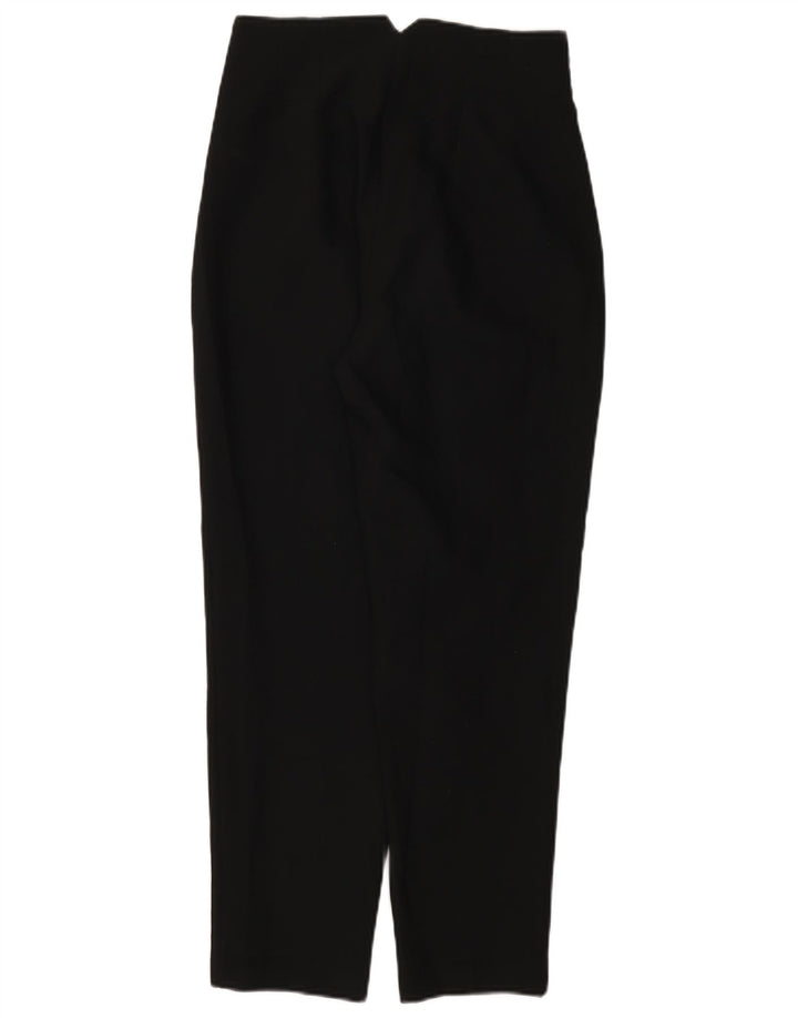 Zara koniske chinosbukser til kvinder Small W26 L27 sort polyester