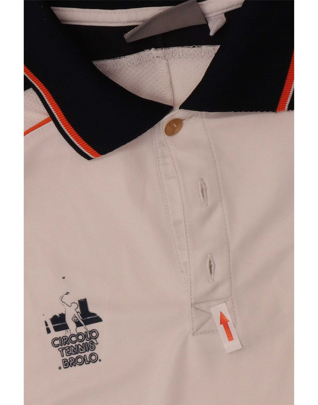 Lotto Herre Polo Shirt Large White Colourblock Polyester