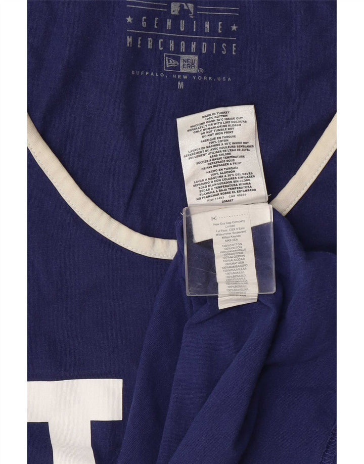 Ægte Merchandise Herre grafisk vest Top Medium Navy Blue