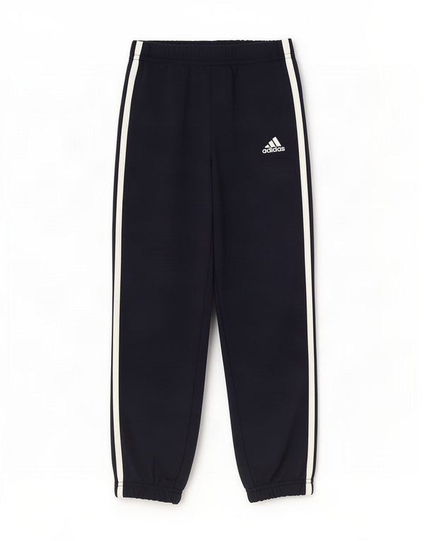 Adidas Drenge Træningsdragt Bukser Joggers 4-5 År Marineblå Polyester
