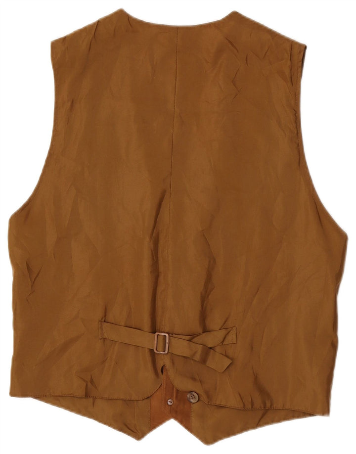 James Dillon Herre ruskindsvest Medium Beige Læder