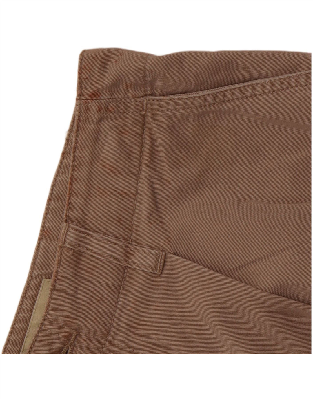 EDDIE BAUER kvinders højtaljede chinoshorts US 12 Large W30 Beige