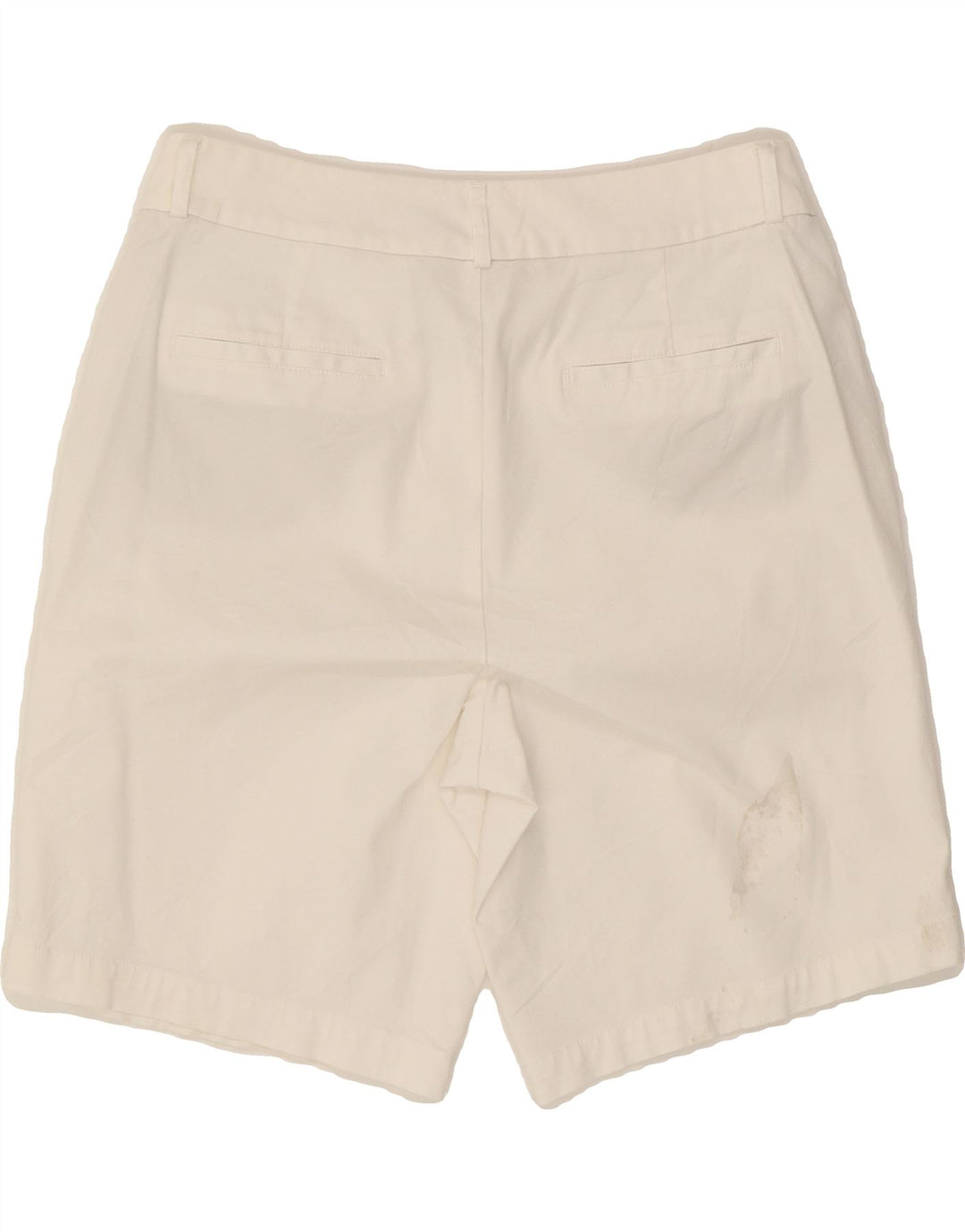 DOCKERS Womens Petite Casual Shorts US 8 Medium W30  White Cotton Vintage Dockers and Second-Hand Dockers from Messina Hembry 