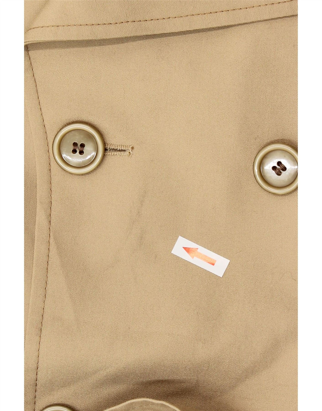 NINO Trench Coat til mænd UK 38 Medium Beige Polyester