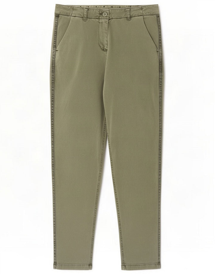 White Stuff Slim Chino-bukser til kvinder W28 L28 Grøn