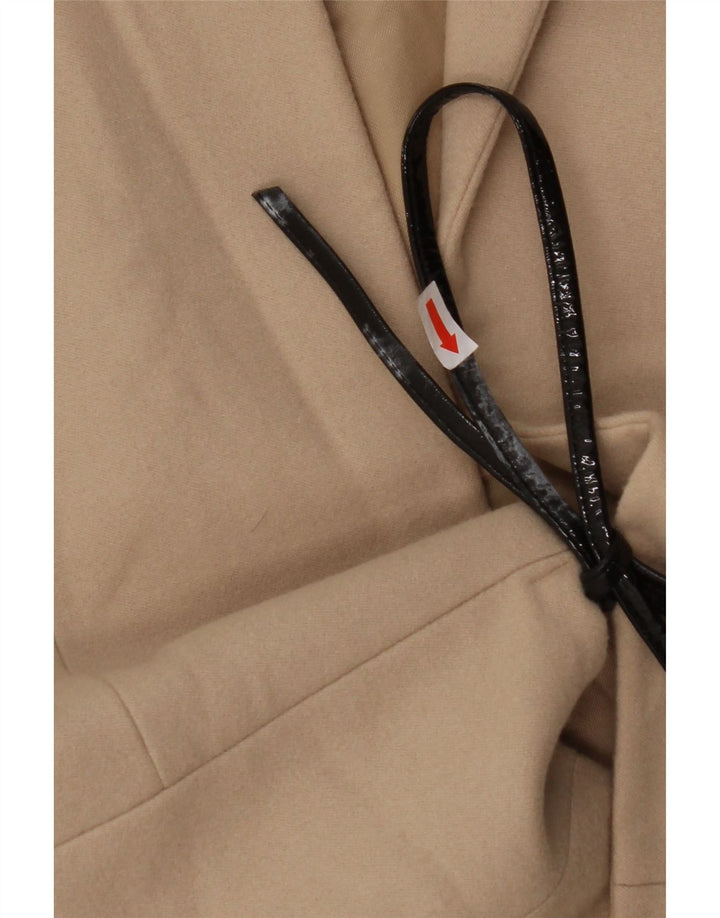 PATRIZIA PEPE Dame Blazer Jacket IT 40 Lille Beige Uld