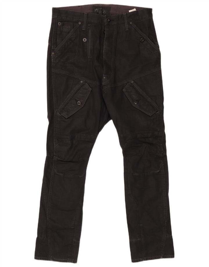G-Star Herre Slim Cargo Bukser W33 L32 Sort Bomuld