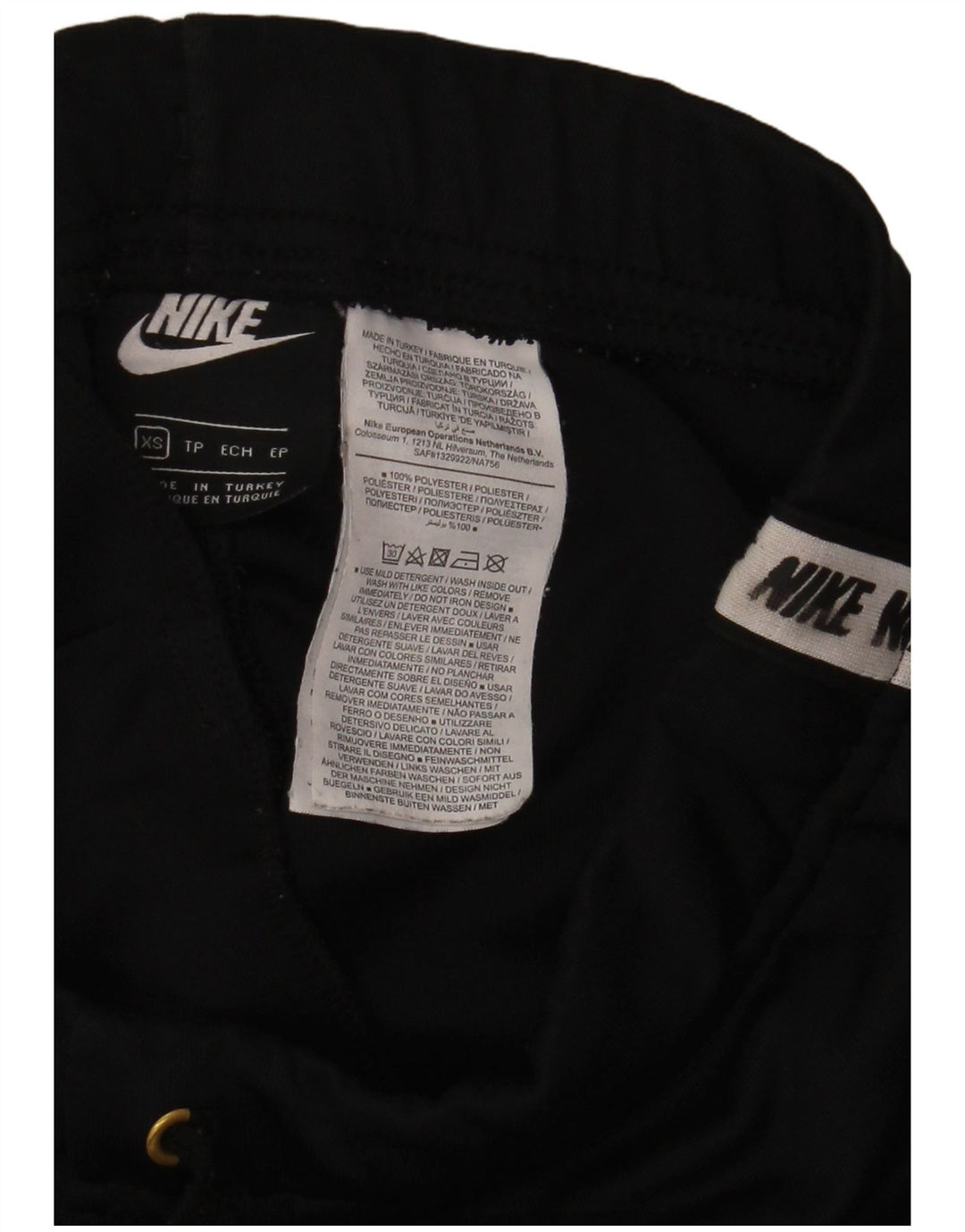 Nike Herre grafisk træningsdragt Bukser Jogger XS Sort Polyester