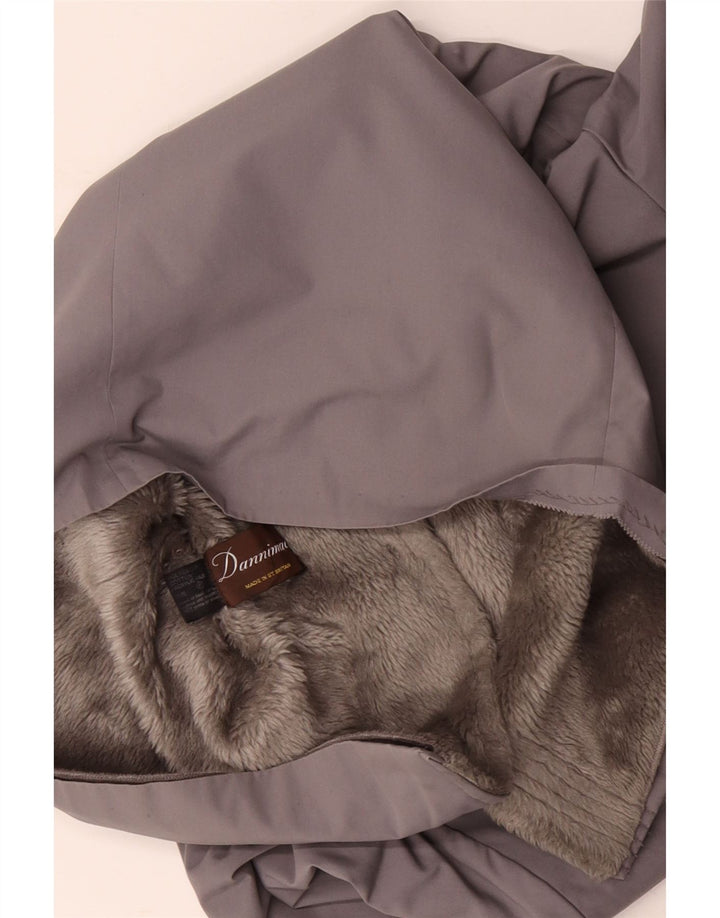 DANNIMAC Sherpa Overfrakke til kvinder UK 18 XL Grå Bomuld