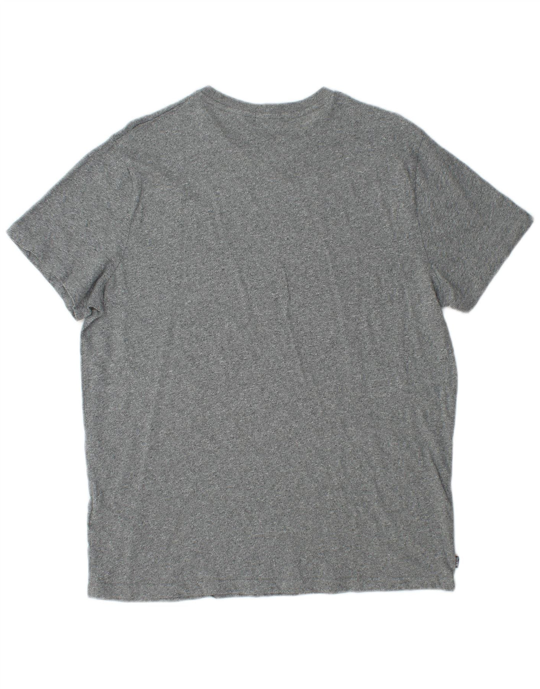 Superdry Herre T-shirt Top 2XL Grå Flecked Bomuld