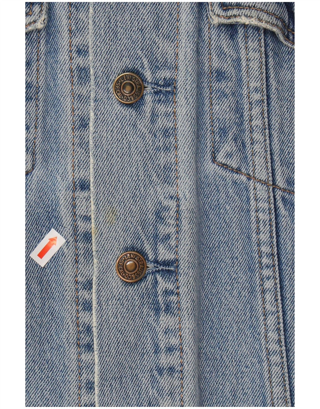 LEVI'S Boys Denim Jacket 11-12 Years Small Blue Cotton