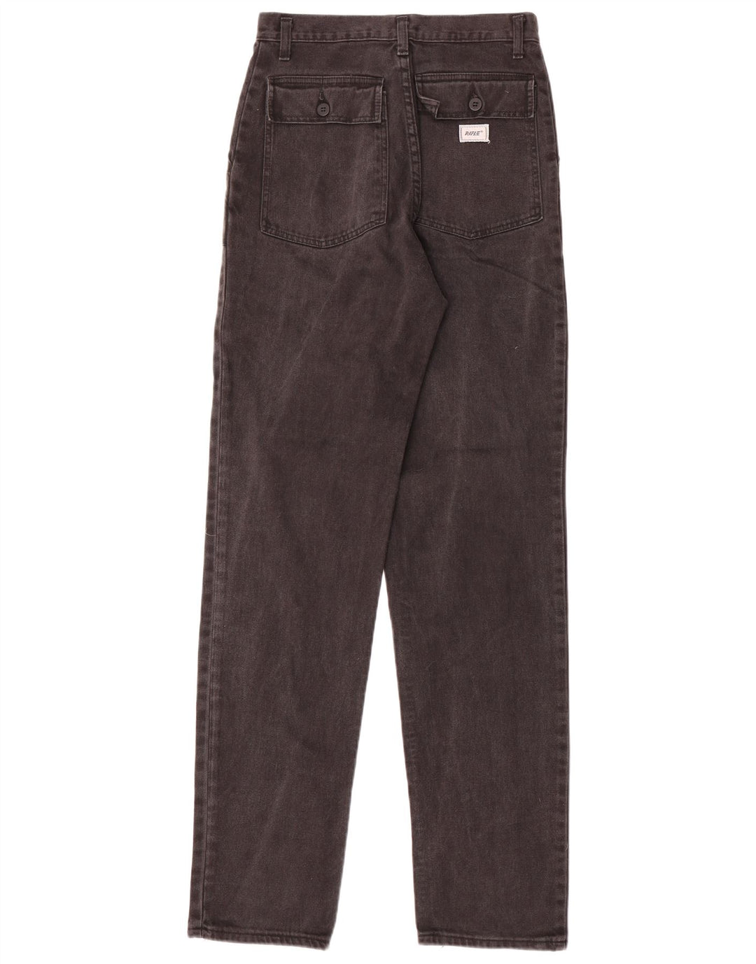 Rifle Herre Straight Jeans W30 L36 Sort Bomuld
