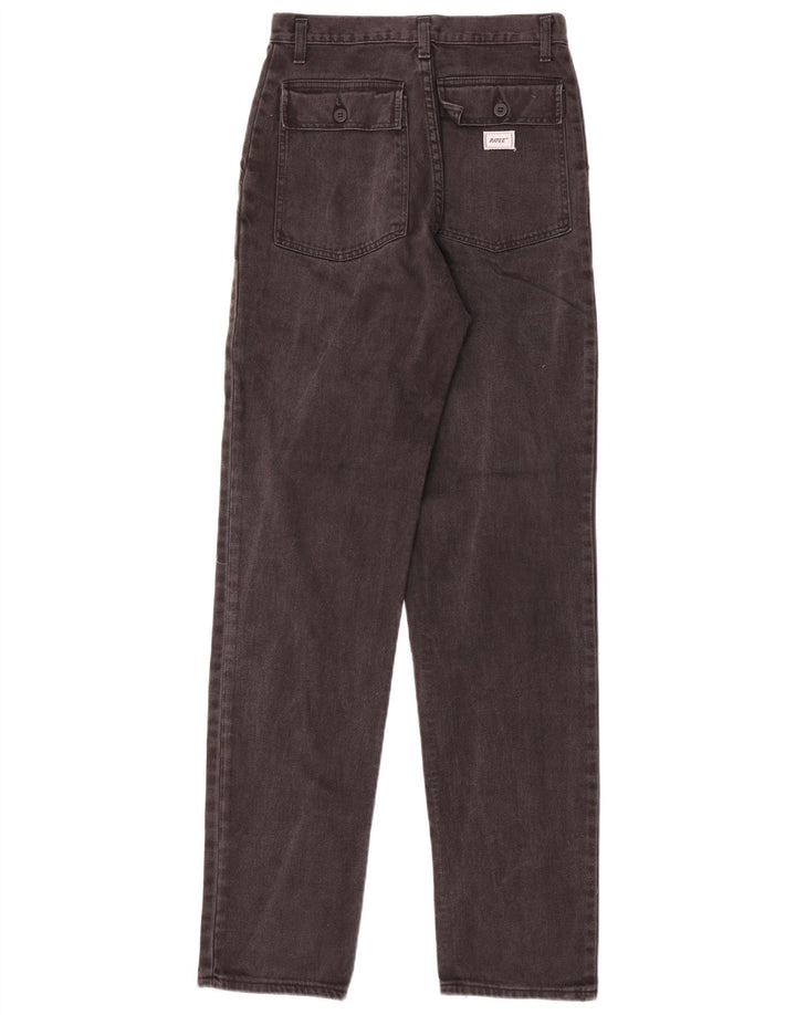 Rifle Herre Straight Jeans W30 L36 Sort Bomuld
