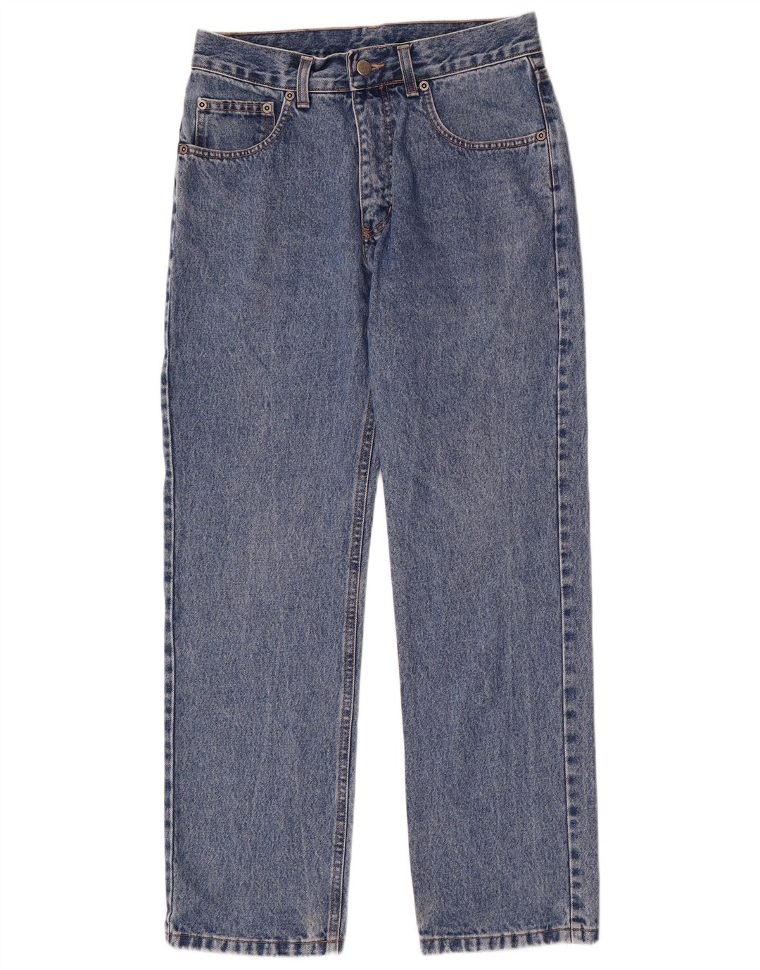 Pioneer lige jeans til kvinder W31 L30 blå bomuld