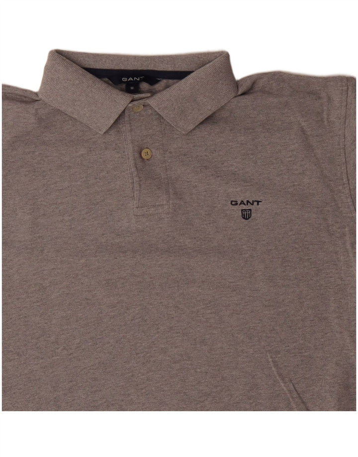 Gant herre poloshirt mellemgrå bomuld