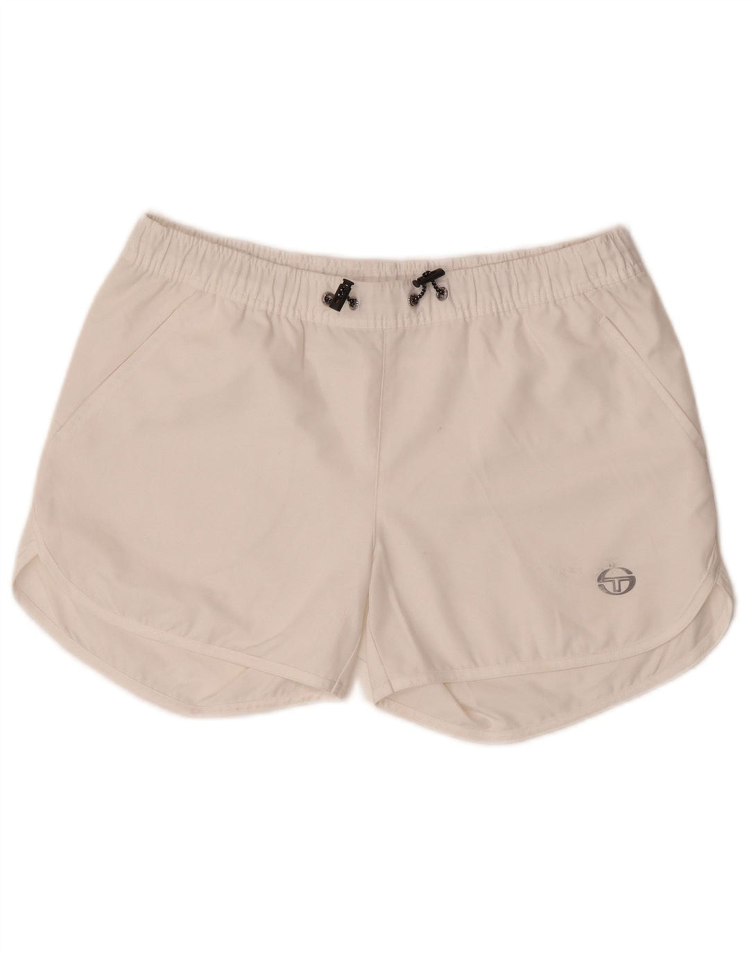 Sergio Tacchini sportsshorts til kvinder IT 44 Medium White Polyester