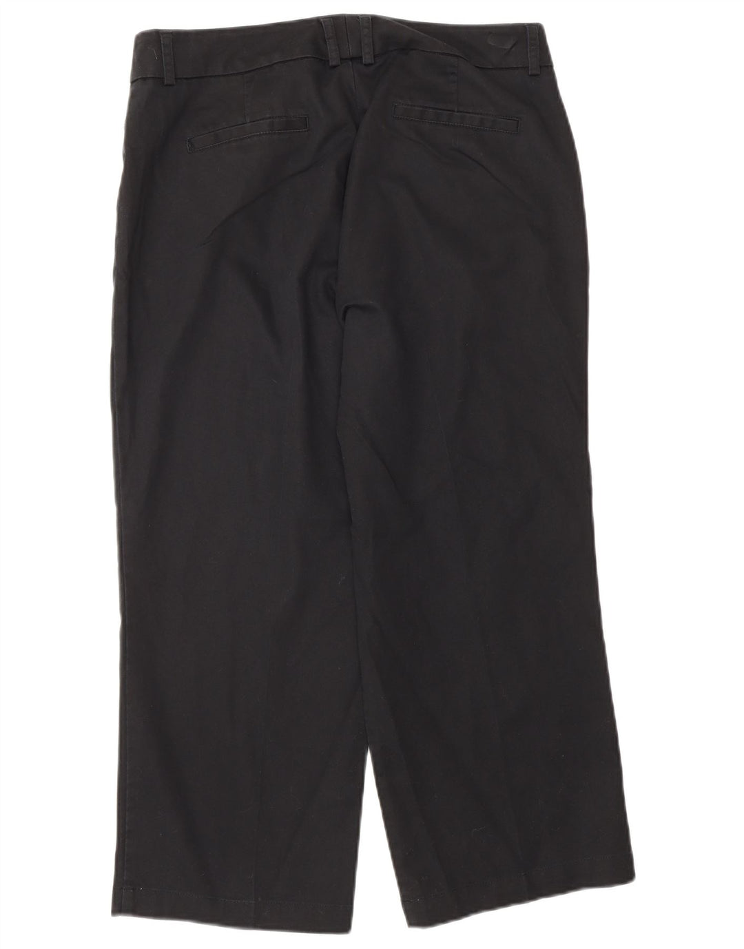DOCKERS Dame Ideal Fit Capri Bukser US 8 Medium W30 L22 Sort