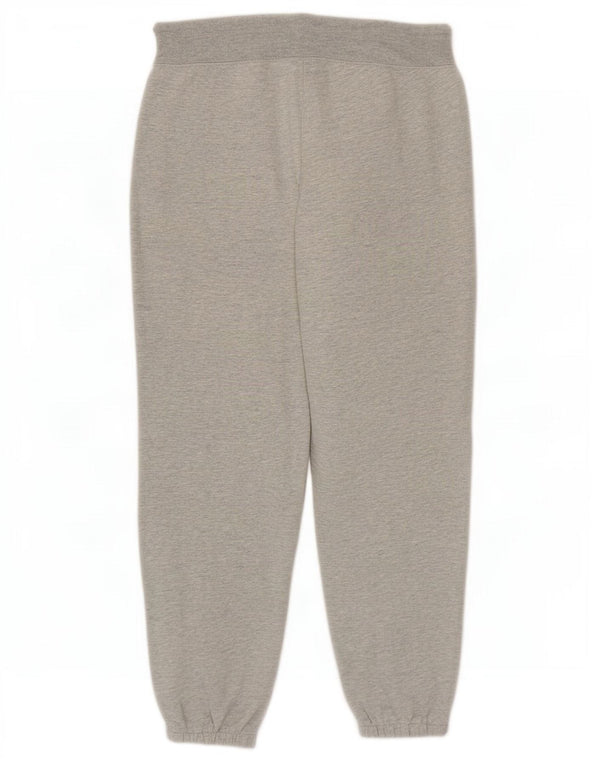 Gap Womens Graphic Crop træningsdragt Bukser Joggers UK 14 Medium Grey Bomuld