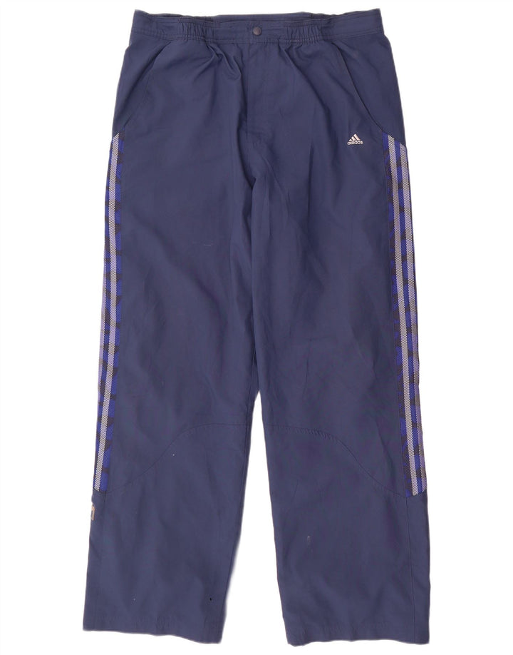 Adidas Herre vandtætte bukser Large Navy Blue Polyester