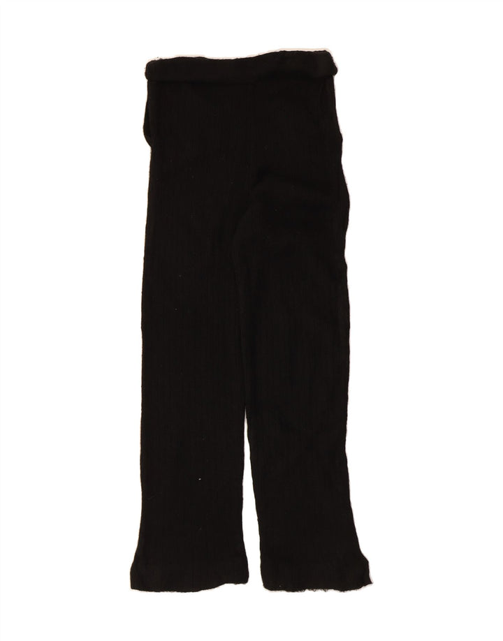 DKNY Womens Straight Casual Trousers Small W28 L30 Black Striped Polyester Vintage Dkny and Second-Hand Dkny from Messina Hembry 