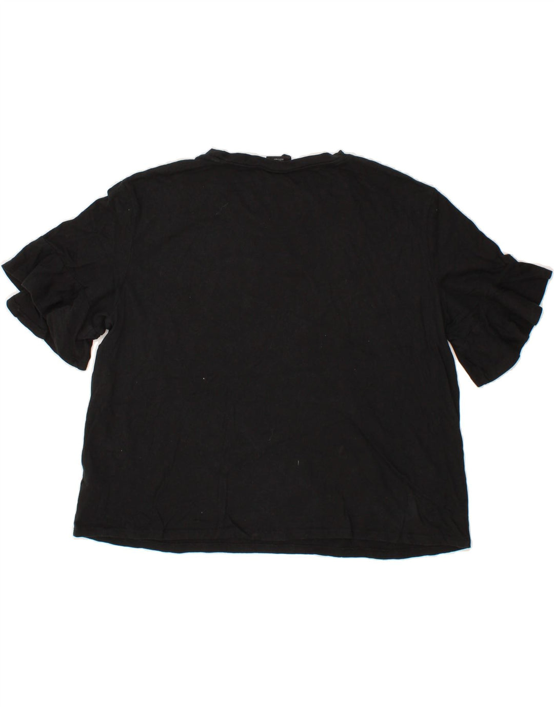 MOSSIMO Womens Blouse Top UK 20 2XL Black Cotton Vintage Mossimo and Second-Hand Mossimo from Messina Hembry 