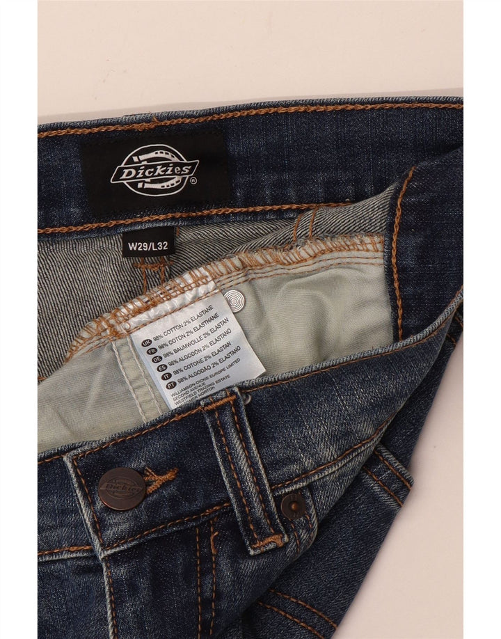 Dickies Herre Slim Jeans W29 L32 Blå Bomuld