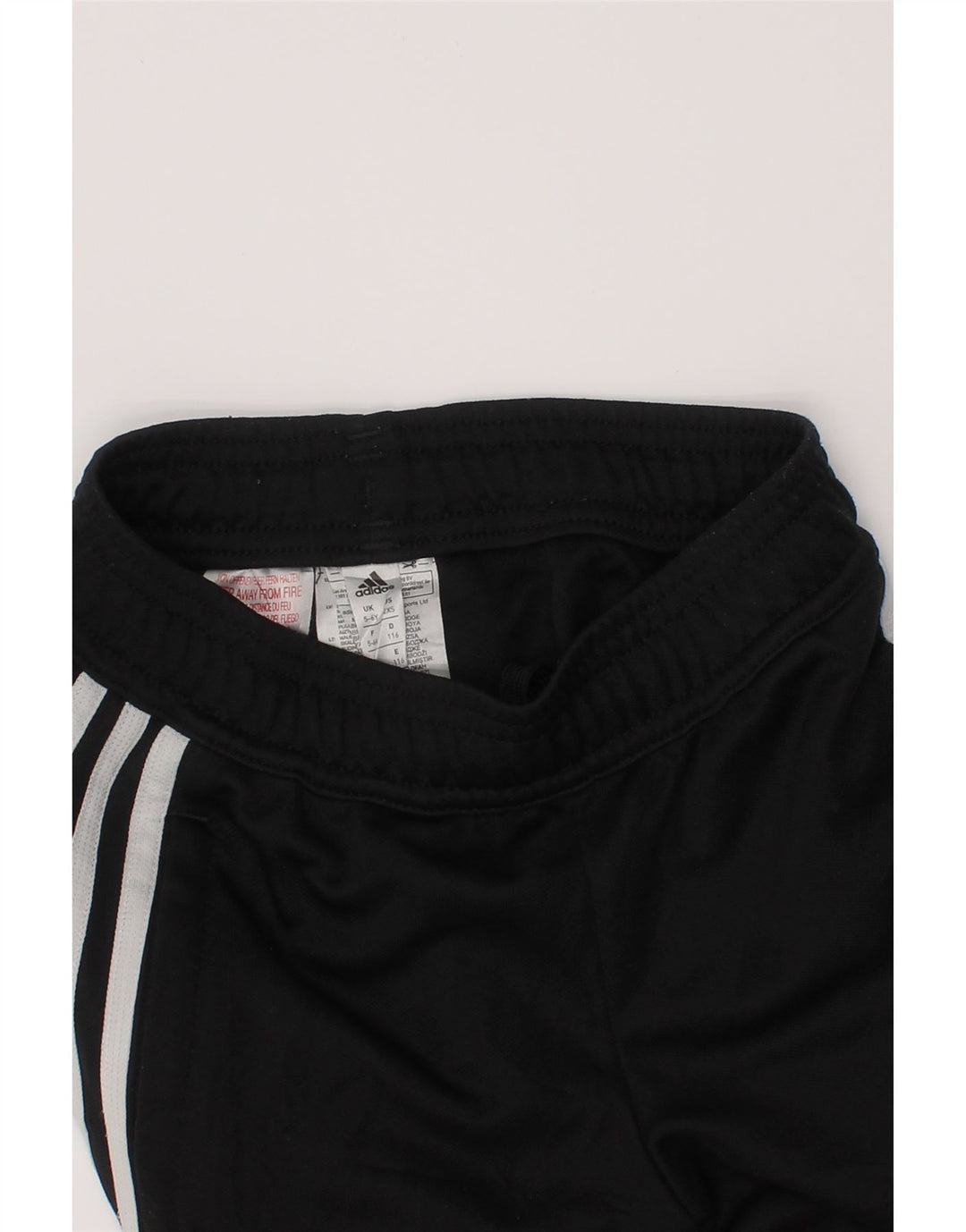 ADIDAS piger Climalite træningsdragt bukser 5-6 år sort polyester