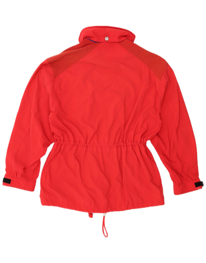 Diadora Dame Windbreaker Jacket UK 16 Large Rød Polyamid