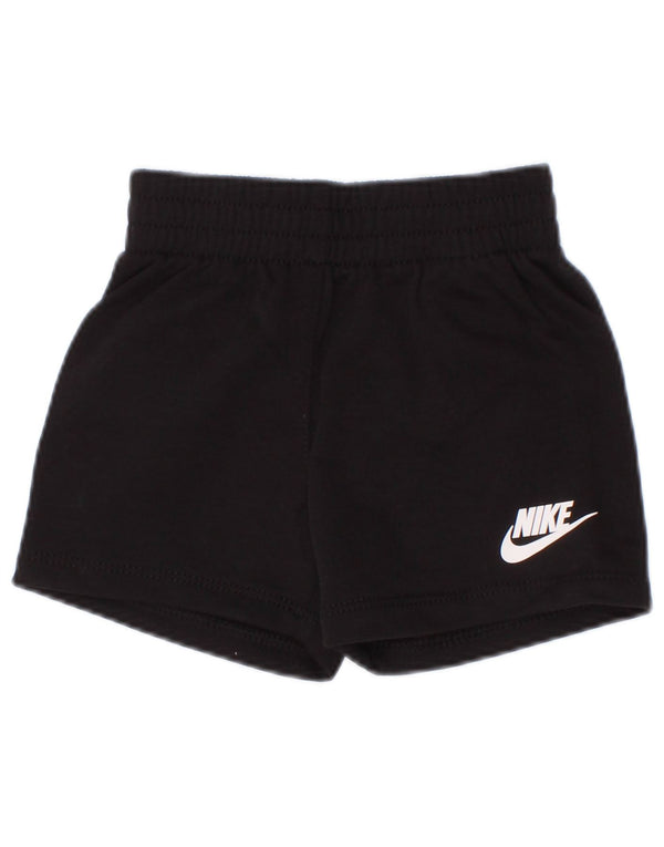 Nike Baby Boys Sportsshorts 9-12 måneder Sort Bomuld