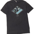 Rip Curl Herre Standard Fit Grafisk T-shirt Top Medium Marineblå Bomuld
