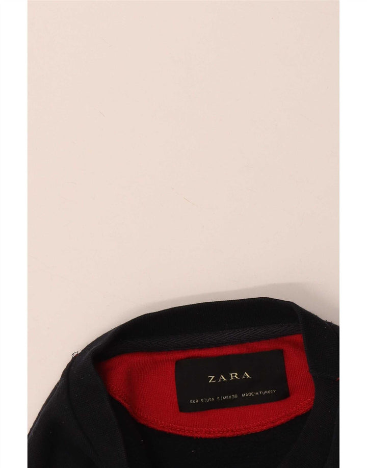 Zara Sweatshirt-trøje til mænd Lille flerfarvet Colourblock
