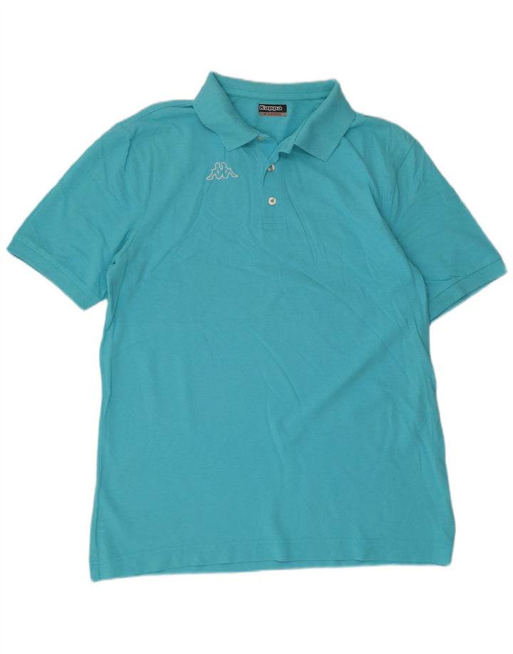 Kappa herre poloshirt XL blå