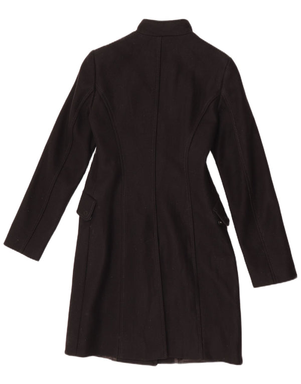Benetton Dame Overfrakke IT 42 Medium Sort Uld