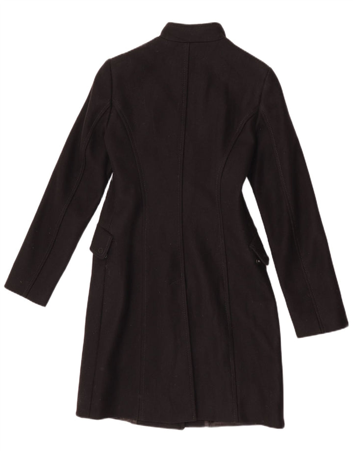 Benetton Dame Overfrakke IT 42 Medium Sort Uld